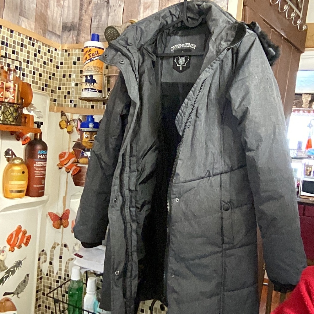 Long winter jacket